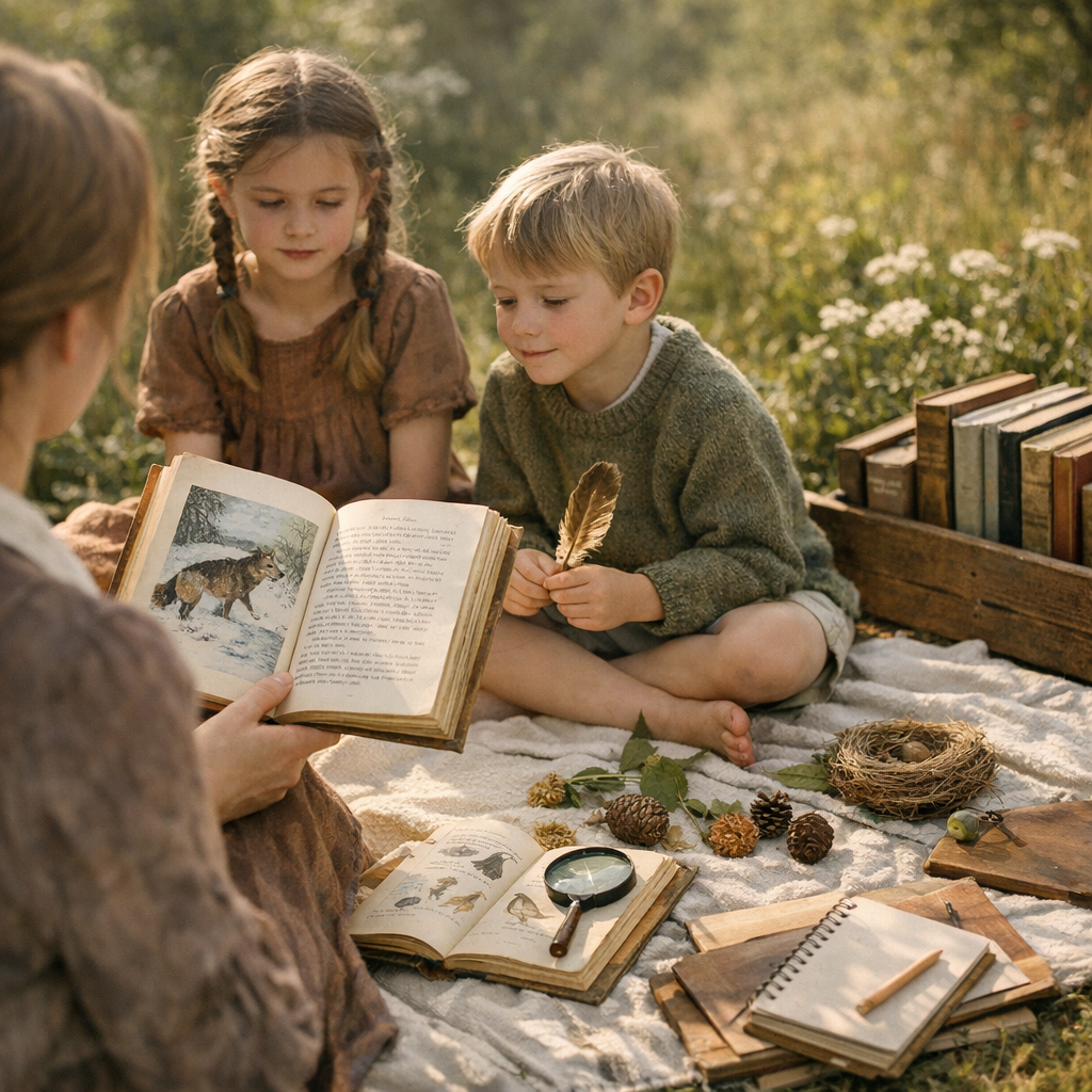 Méthodes d’enseignement&nbsp;: livres vivants, narration, nature et courtes leçons