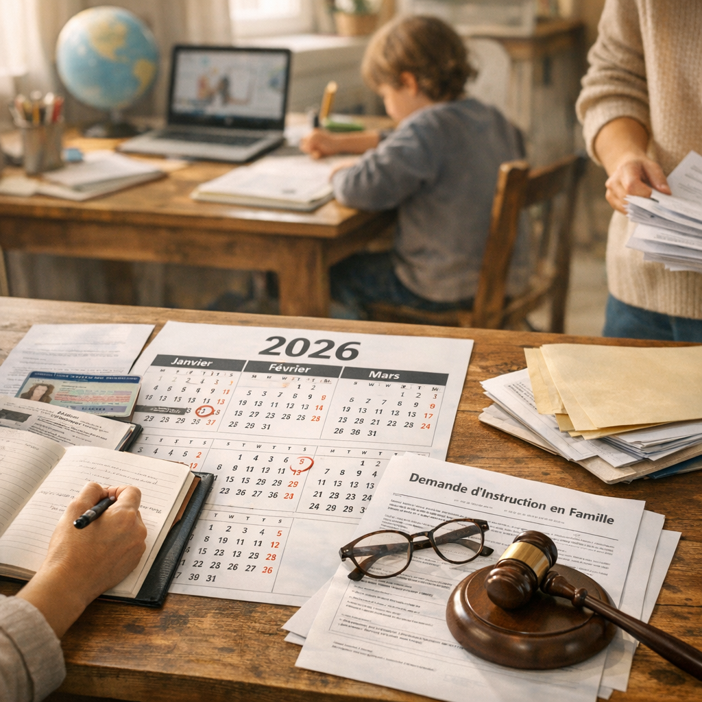 Calendrier 2026 des démarches&nbsp;: dates, pièces et recours