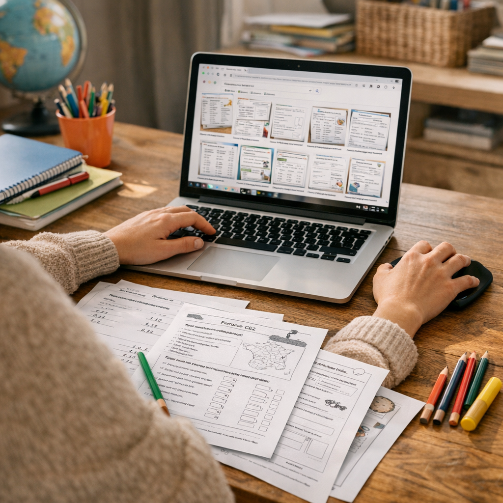 Où trouver des fiches CE2 gratuites et fiables à imprimer&nbsp;?