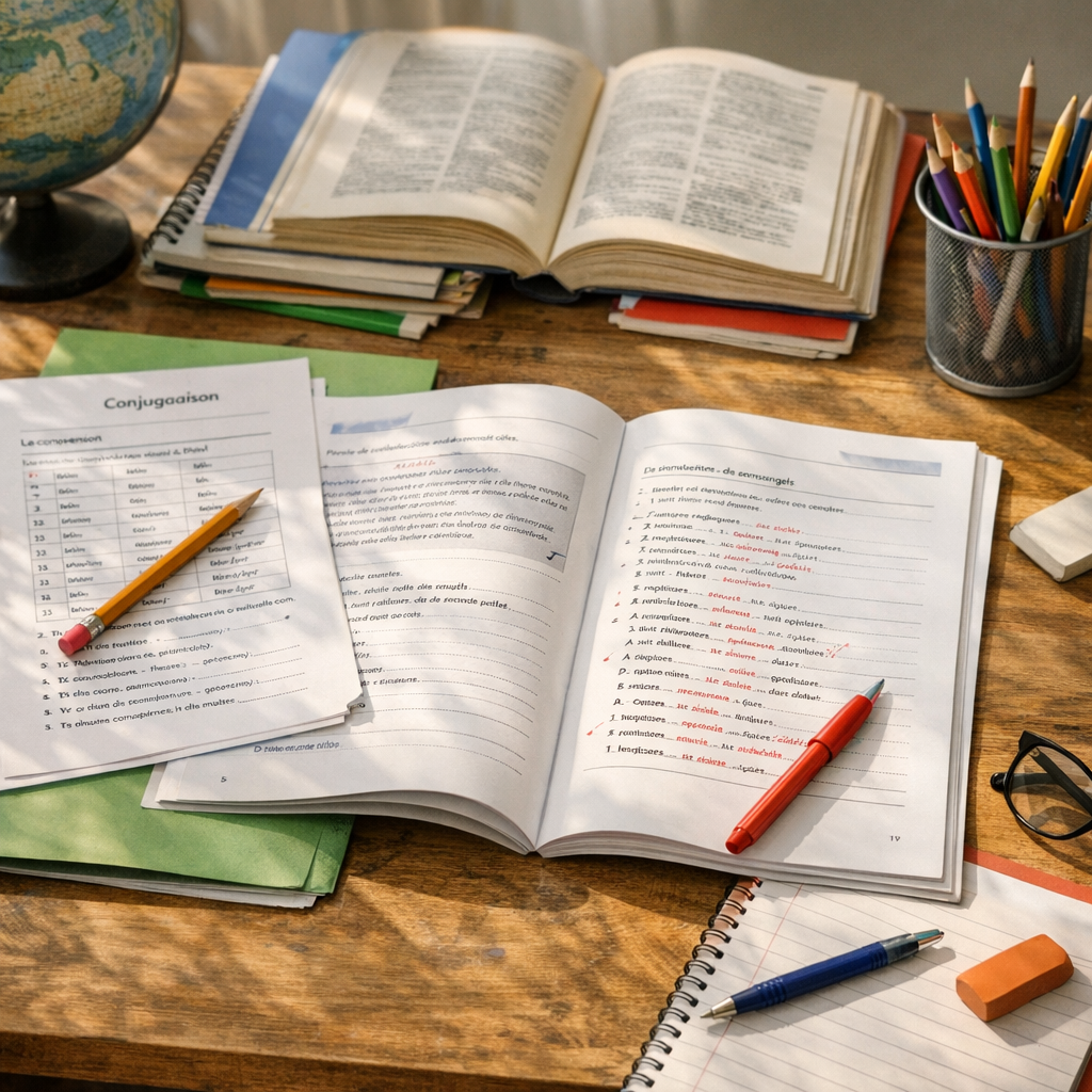 Exercices de français CM1 avec corrigé PDF : lire, écrire, conjuguer