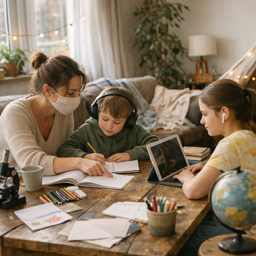 Comment faire l’instruction dans la famille aujourd’hui sans perdre l’esprit de 2020
