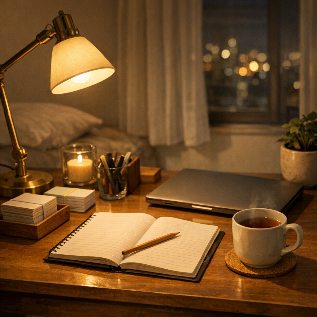 La routine du soir d’un étudiant doit suivre son chronotype